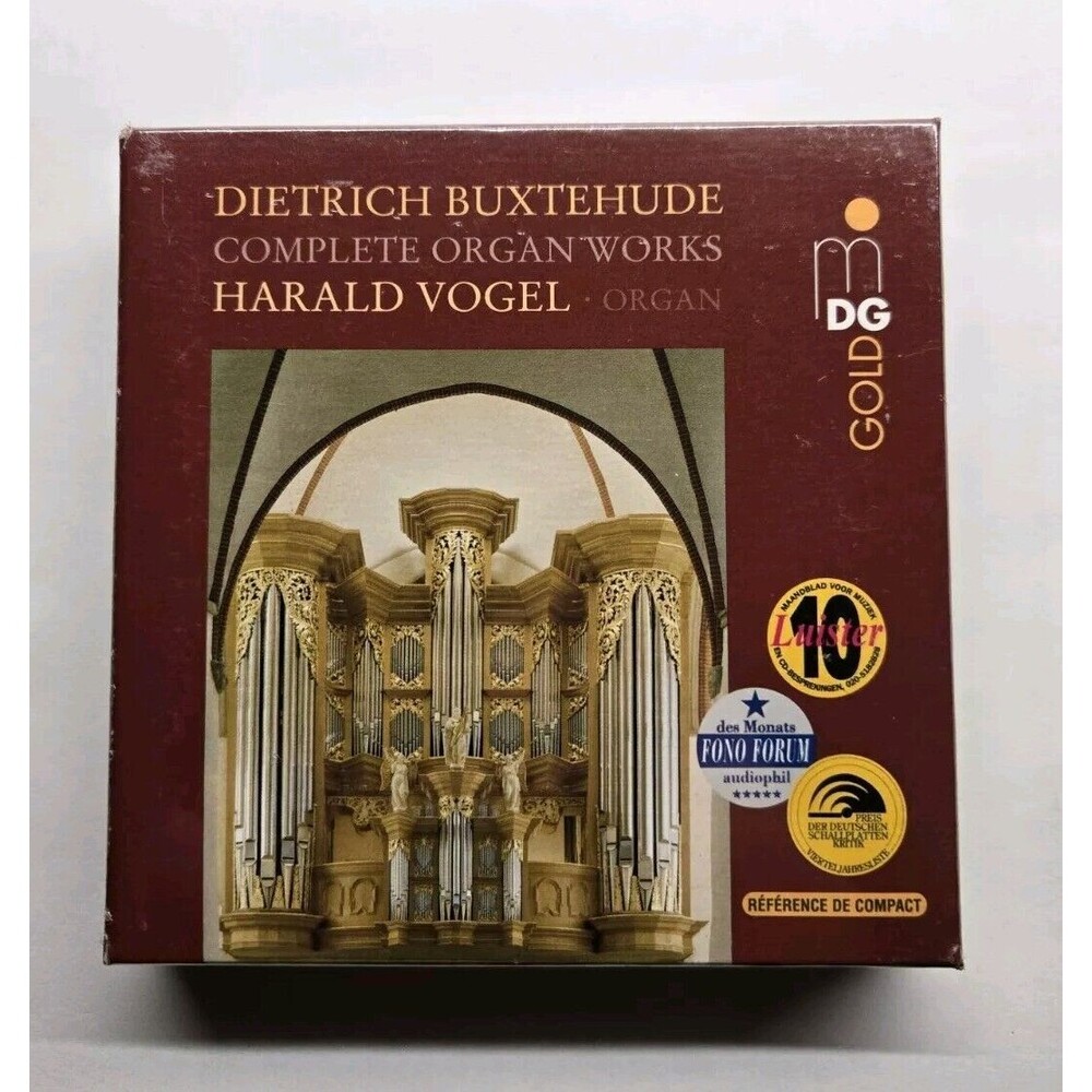 Dietrich Buxtehude: Complete Organ Works Harald Vogel 7 Disc CD Set